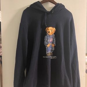 USA EDITION POLO BEAR HOODIE